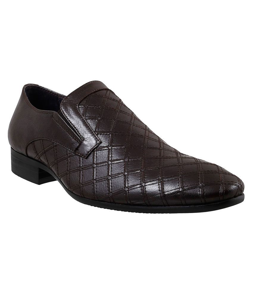 J Fontini BLACK Office Genuine Leather Formal Shoes Price In India- Buy ...