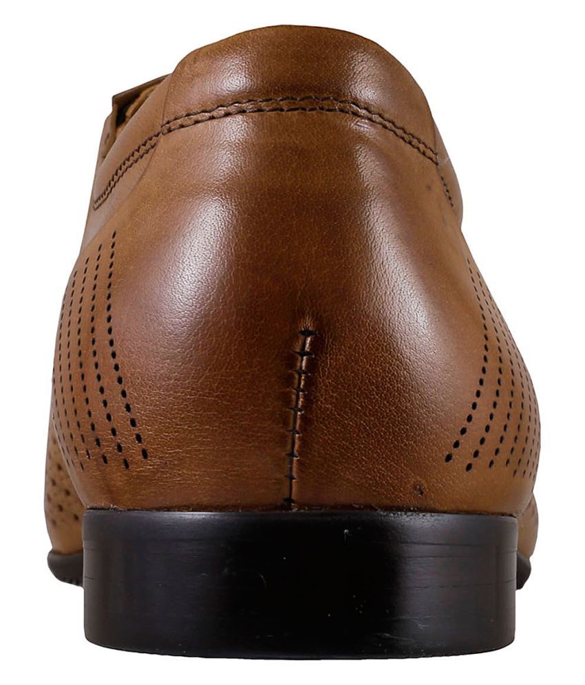 J Fontini TAN Party Genuine Leather Formal Shoes Price in India- Buy J Fontini TAN Party Genuine 