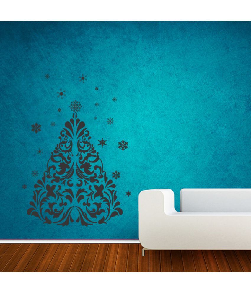     			Decor Villa Snow Flow Vinyl Wall Stickers