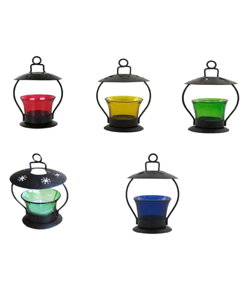 Craftatoz Tea Light Holder Glass Multicolour Buy Craftatoz Tea Light