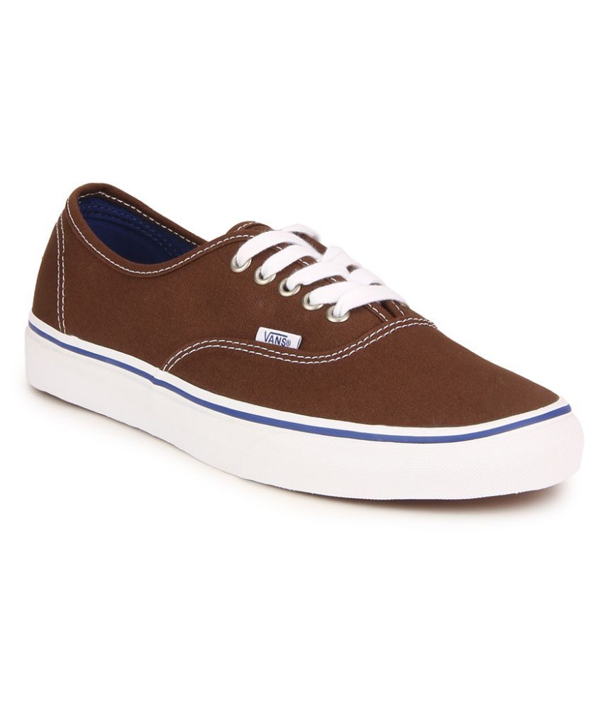 Vans Brown Sneakers Price in India- Buy Vans Brown Sneakers Online at