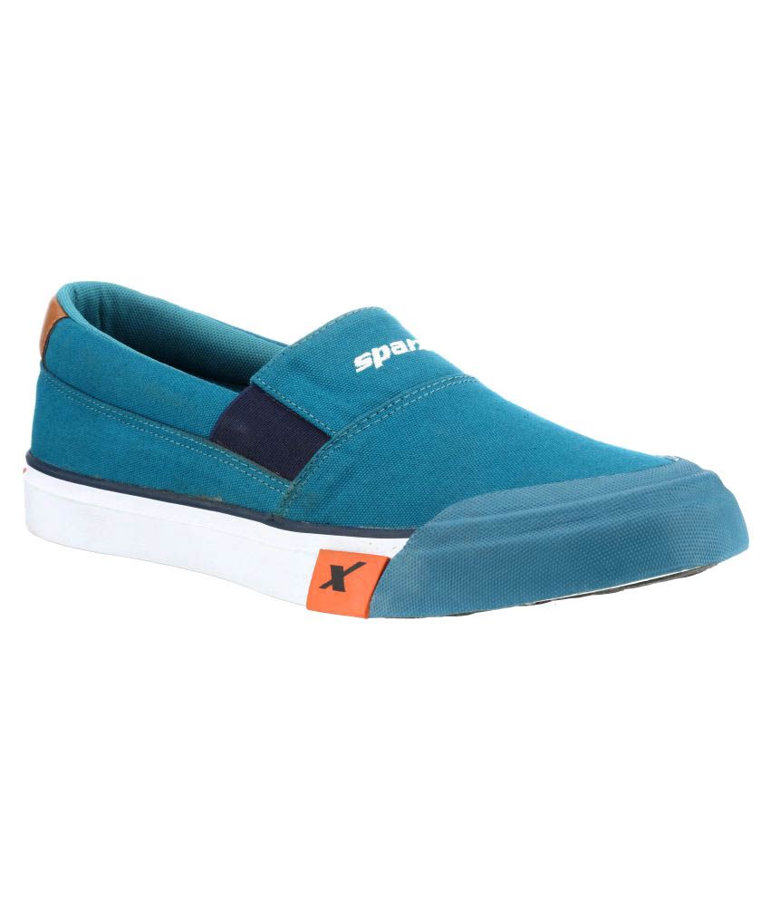 sparx canvas shoes blue
