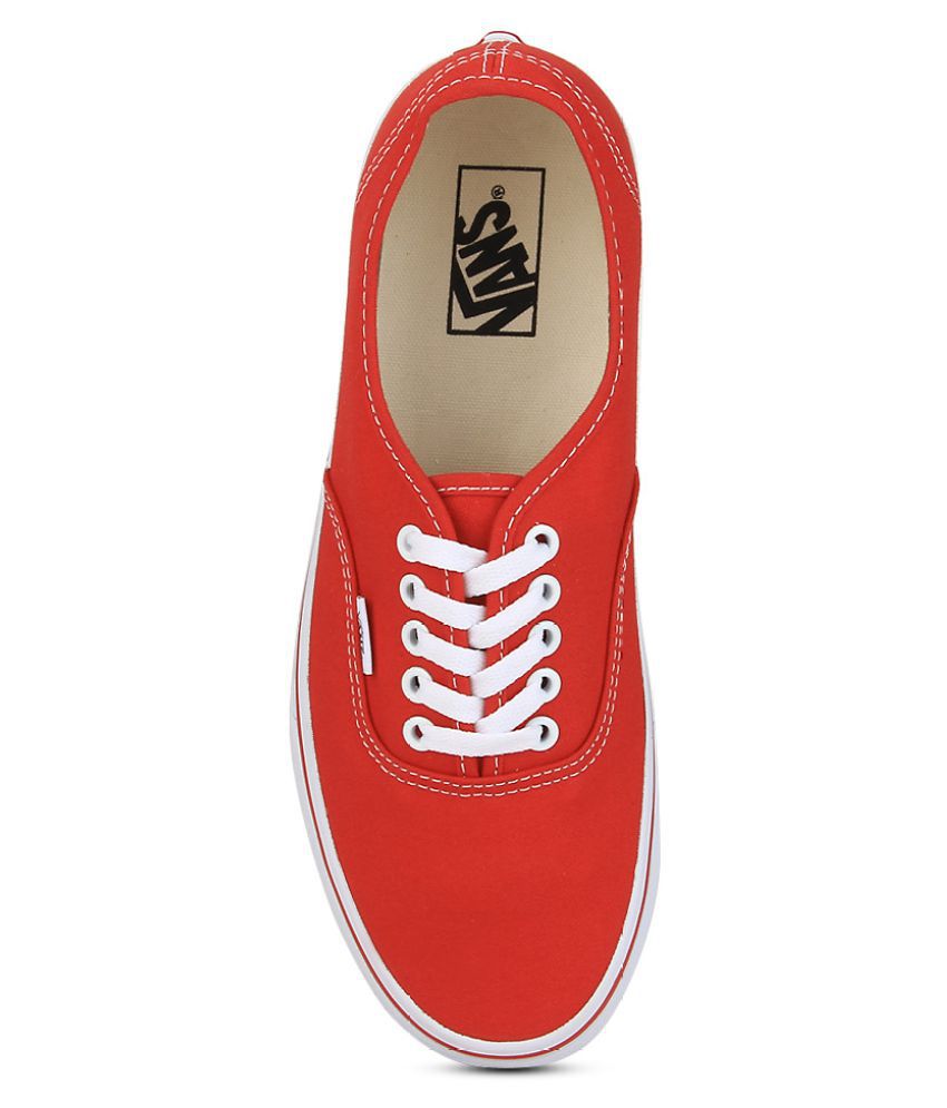 Vans Lifestyle Red Casual Shoes - Buy Vans Lifestyle Red Casual Shoes ...