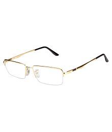 Ray-Ban Golden Rectangle Spectacle Frame Rayban-RB6267I-2500