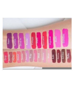 colourpop matte liquid lipstick in clueless