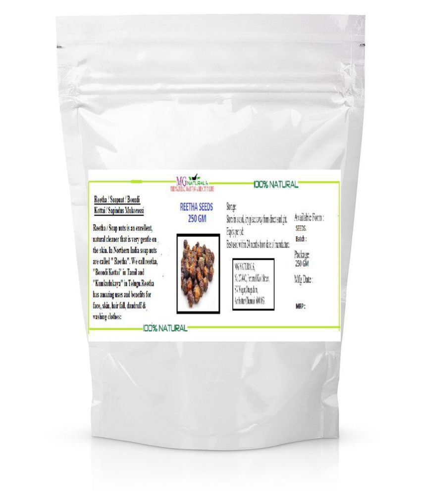 MG Naturals Reetha/Soapnut/Boondi Kottai/ Seed Powder 250 gm: Buy MG  Naturals Reetha/Soapnut/Boondi Kottai/ Seed Powder 250 gm at Best Prices in  India - Snapdeal