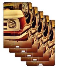 Printland 8GB USB 2.0 Fancy Pendrive Multicolour