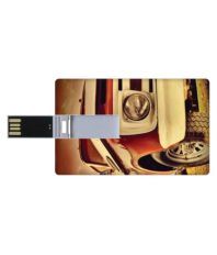 Printland 8GB USB 2.0 Fancy Pendrive Multicolour