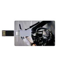 Printland Set of 5 8GB USB 2.0 Fancy Pendrive Multicolor