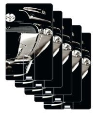 Printland Set of 5 8GB USB 2.0 Fancy Pendrive Multicolor