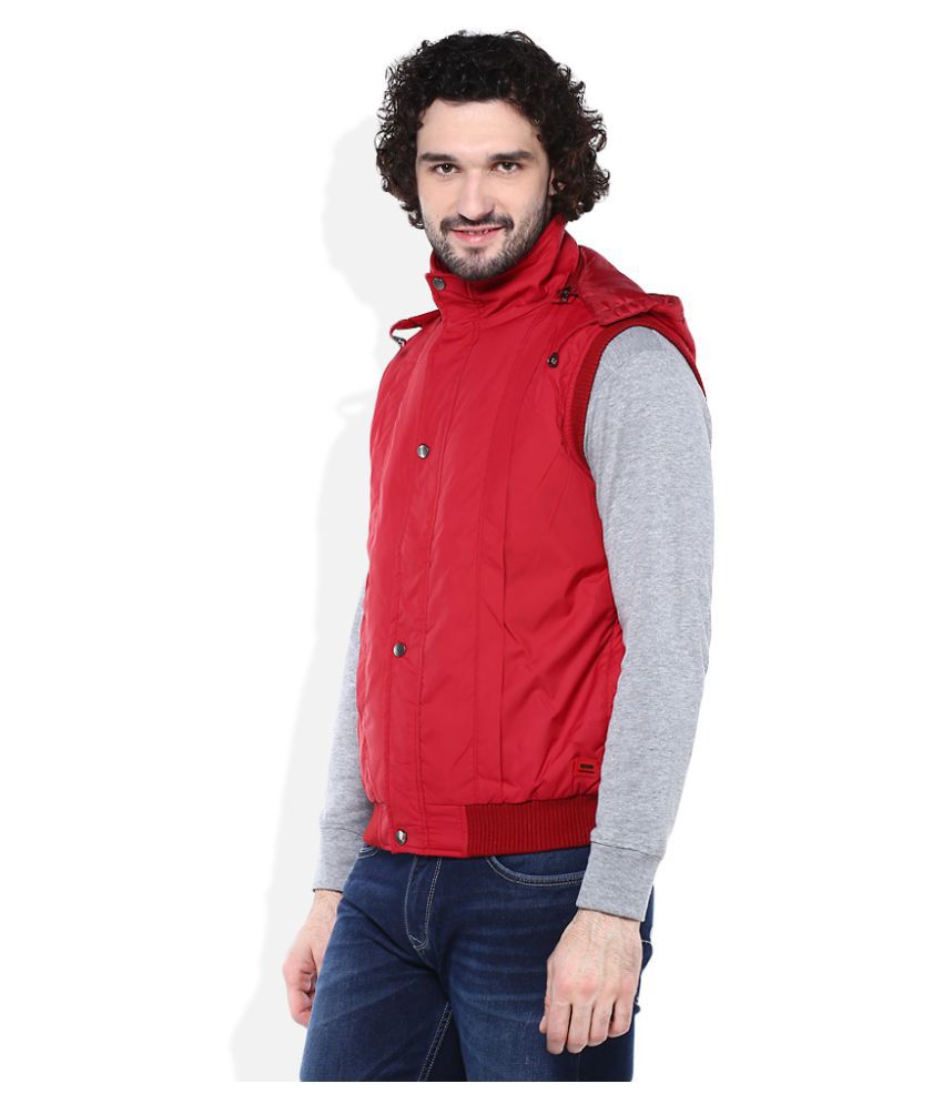 Monte Carlo Red Casual Jacket - Buy Monte Carlo Red Casual Jacket ...