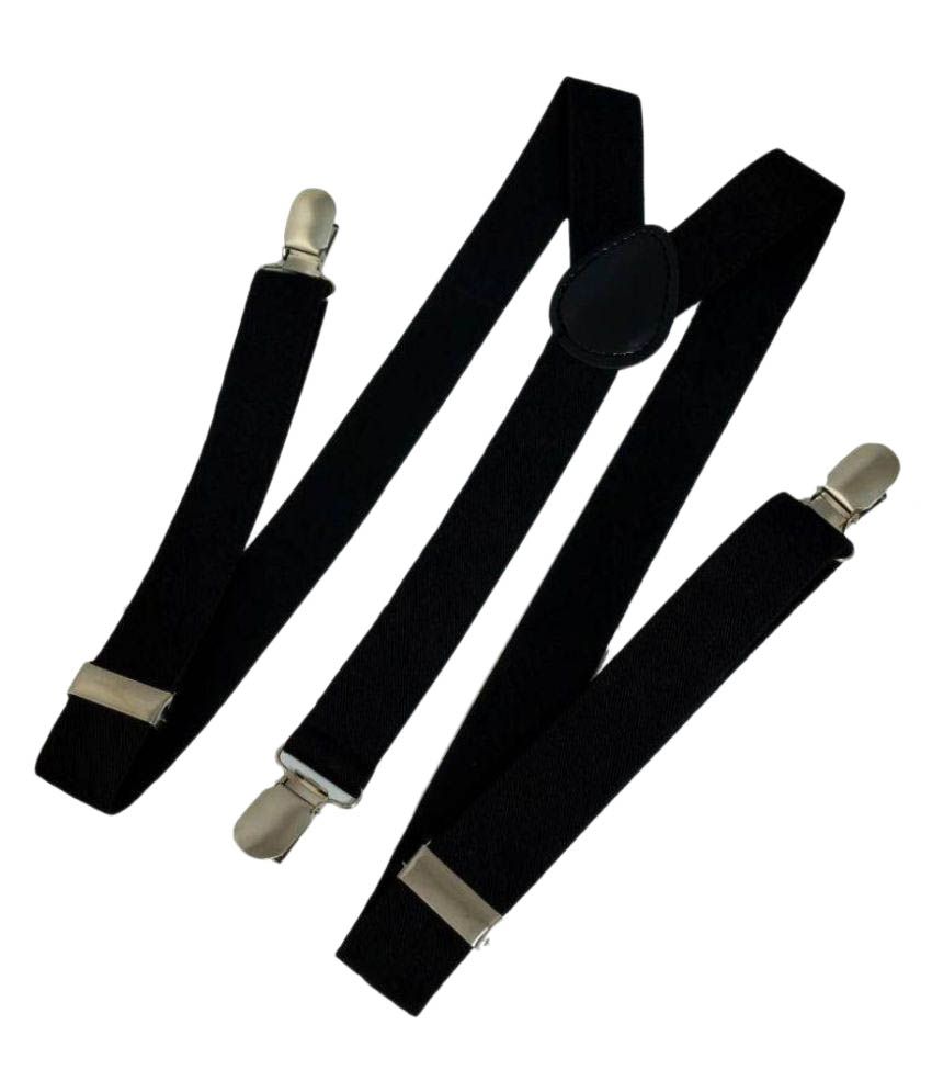 Friends Traders Black Formal Suspender - Buy Online @ Rs. | Snapdeal