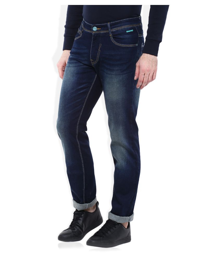 Monte Carlo Blue Slim Jeans - Buy Monte Carlo Blue Slim Jeans Online at ...