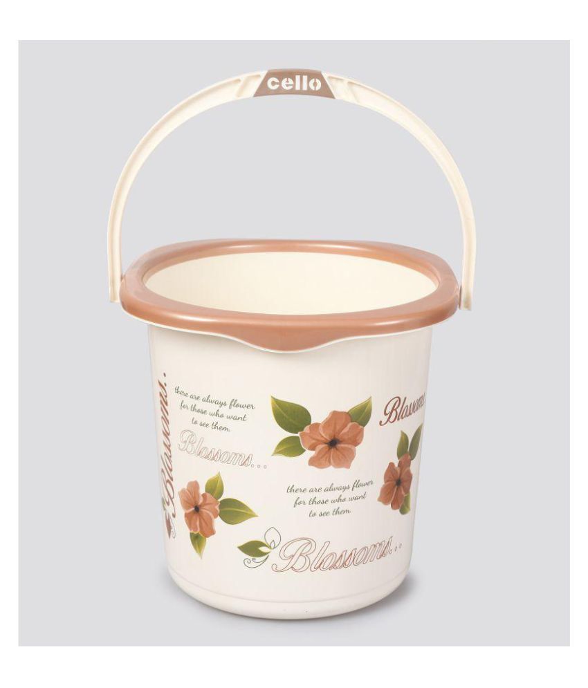 Cello Blossom Bathroom Set 8 pcs Brown Buy Cello Blossom Bathroom Set