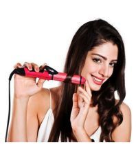 Retails Infinity Nova 2009 Professional 2 in 1 Hair Straightener (Pink) 