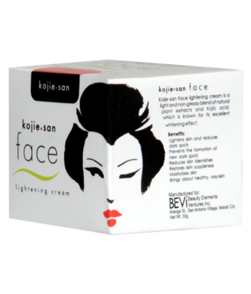kojie san skin lightening face cream