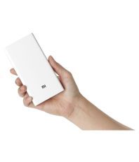 Mi 20000 mAh Power Bank  (White)