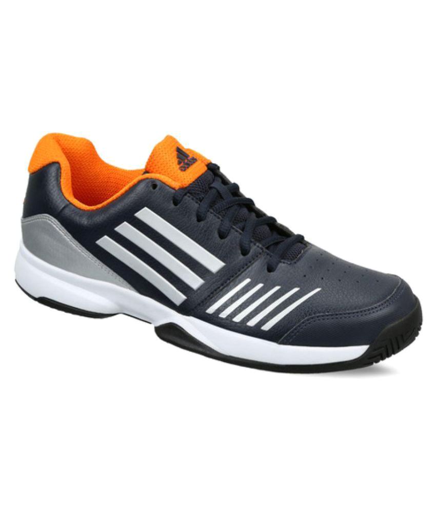 Adidas All Cort Navy Blue Tennis Shoes