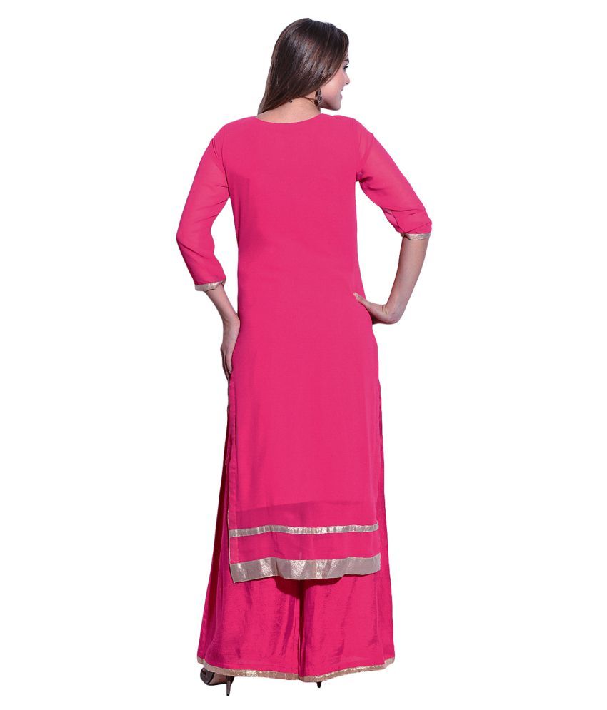 Stitchmiss Pink Dress Material Buy Stitchmiss Pink