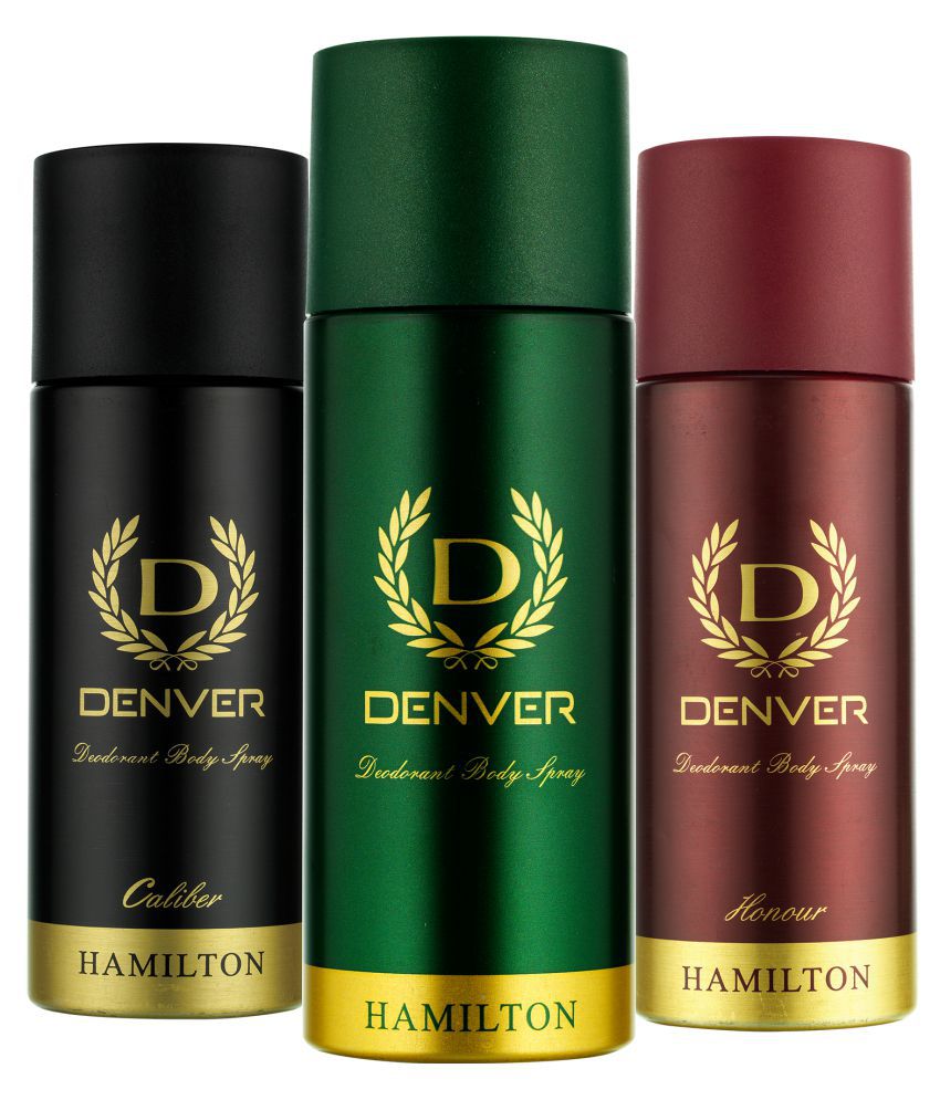     			Denver Hamilton, Caliber and Honour Deo Combo (Pack of 3)