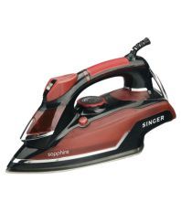 Singer Sapphire Steam Iron (Red, Black) 