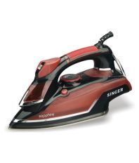 Singer Sapphire Steam Iron (Red, Black) 