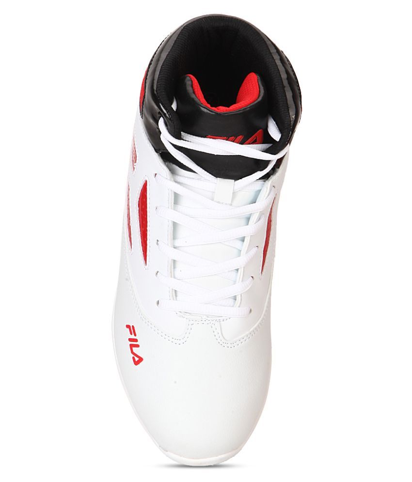 fila casual white shoes