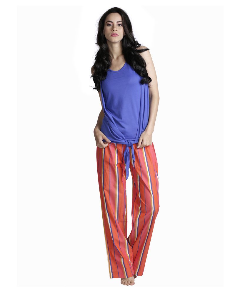 Buy Heart 2 Heart Cotton Pajamas Online at Best Prices in India - Snapdeal