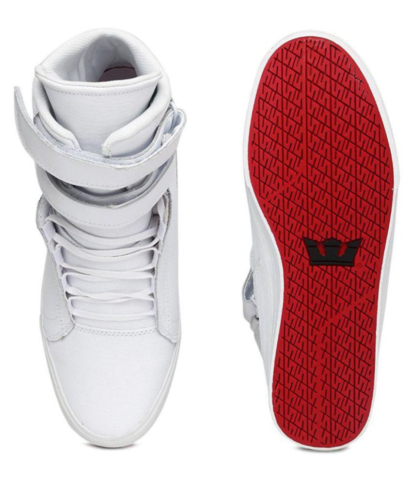 Supra Shoes - Buy Supra White Casual Shoes Online at Best Prices in India on Snapdeal