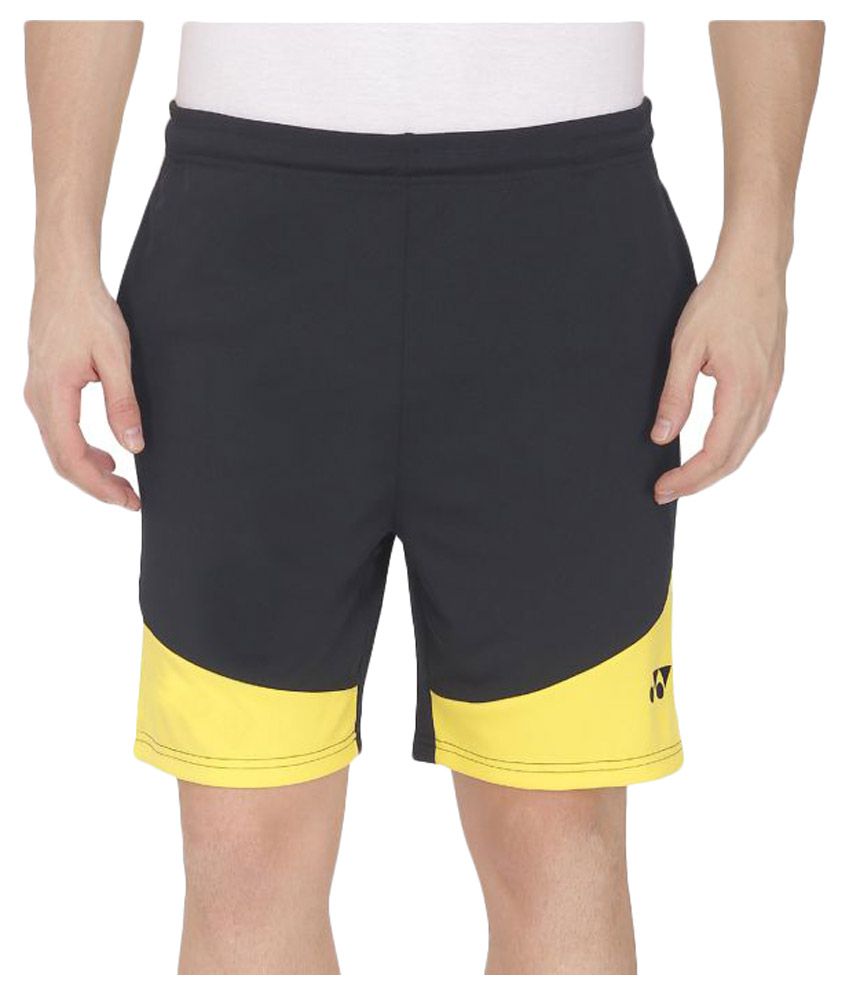 Yonex Black Polyester Shorts: Buy Online at Best Price on Snapdeal