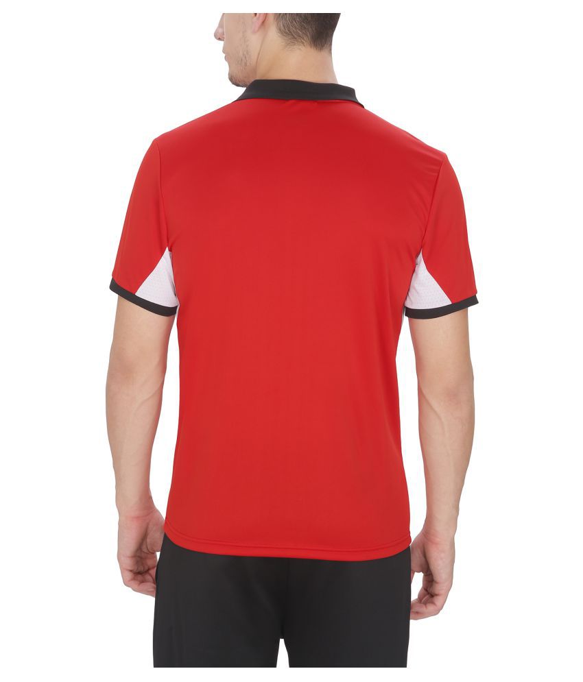 Yonex Red Polyester T-Shirt - Buy Yonex Red Polyester T-Shirt Online at ...