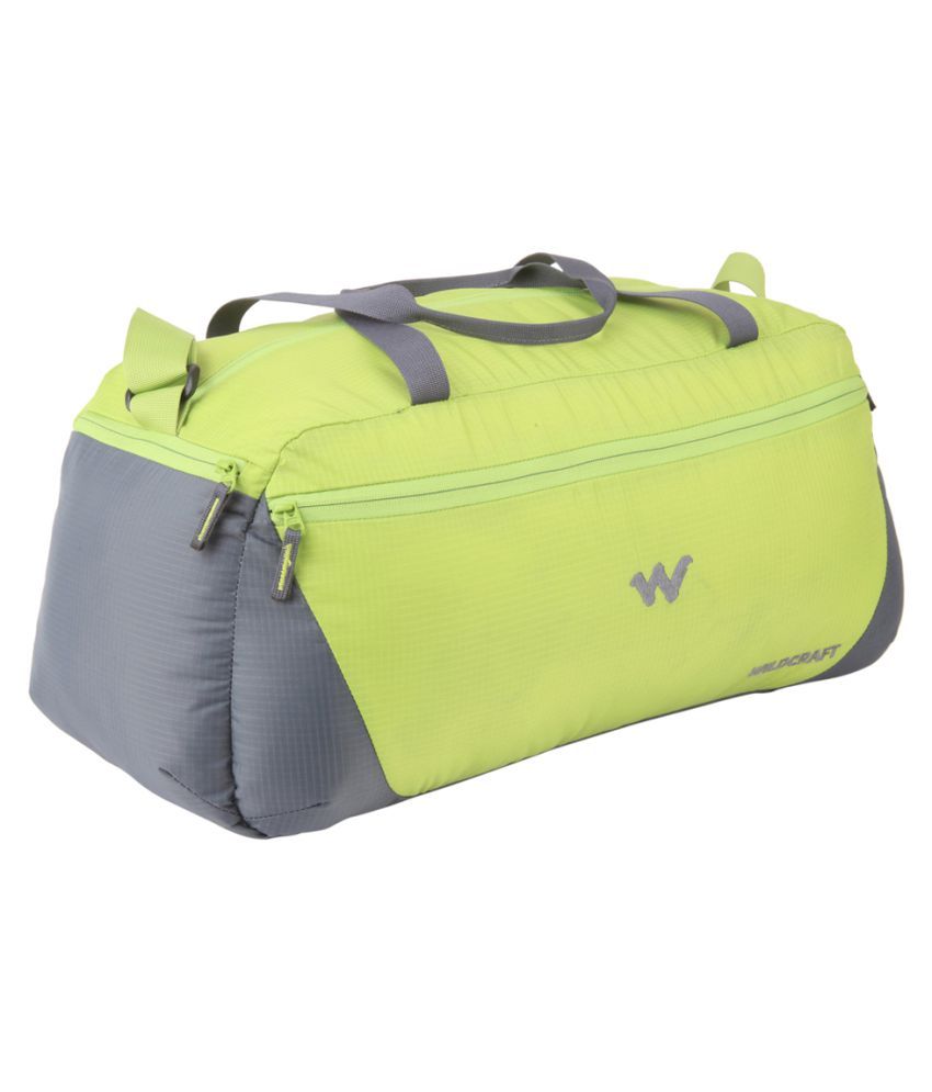 wildcraft duffle bag with trolley