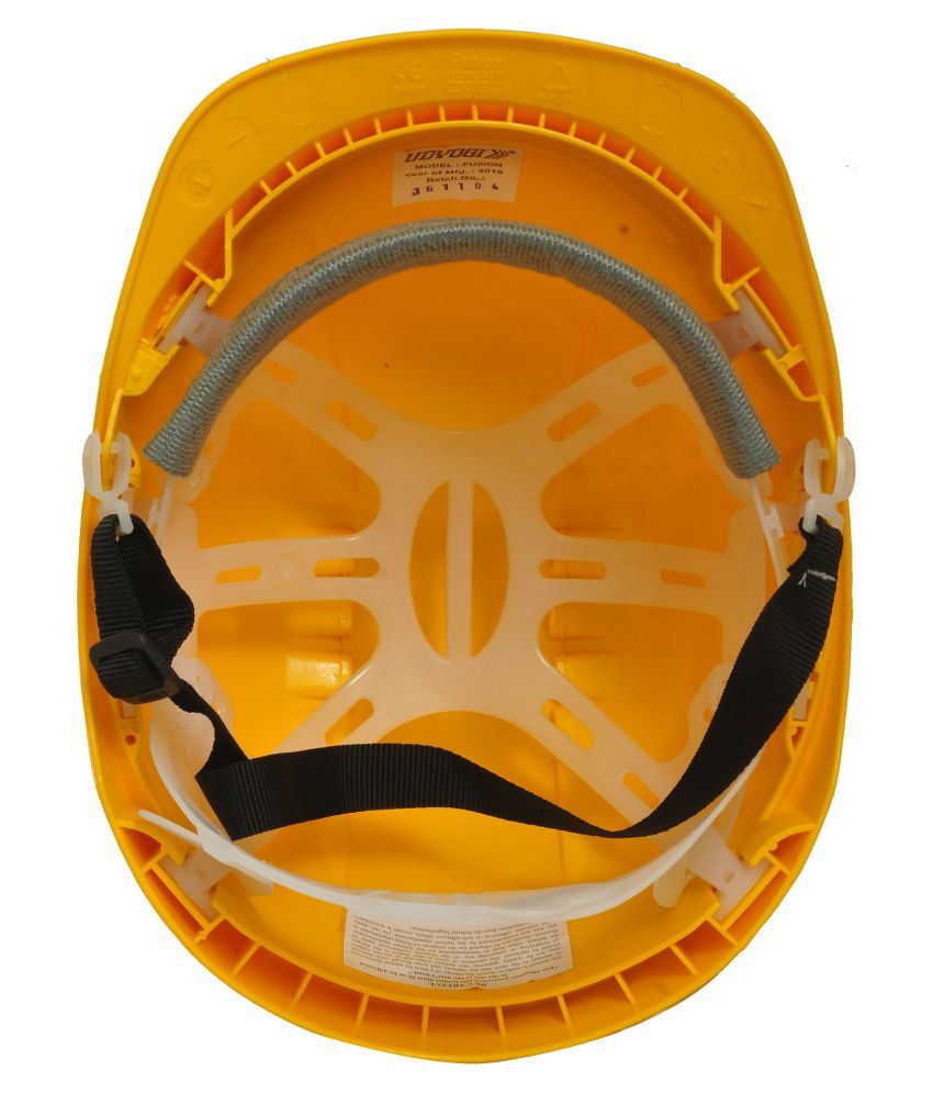 Buy Udyogi Yellow Safety Helmet Online at Low Price in India Snapdeal