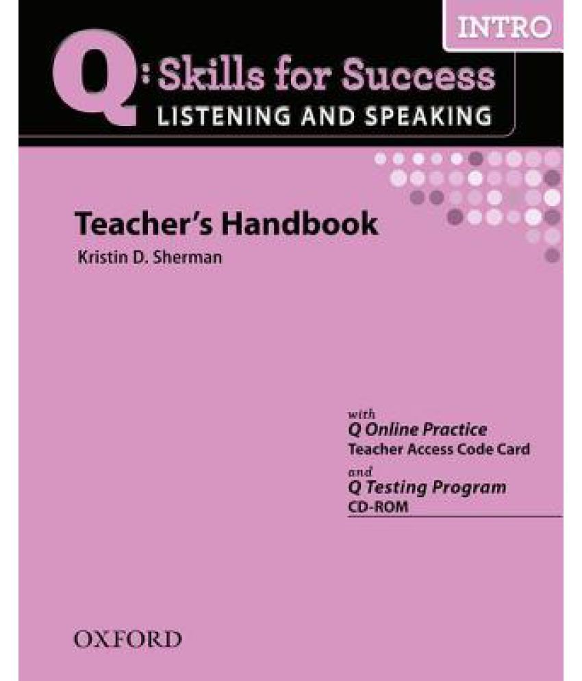 Q Skills For Success Listening And Speaking Intro Teacher S Book Pack Buy Q Skills For Success Listening And Speaking Intro Teacher S Book Pack Online At Low Price In India On Snapdeal