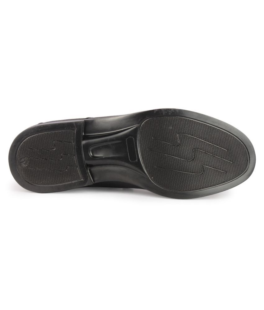 Lenovo Black Office Genuine Leather Formal Shoes Price in India- Buy ...