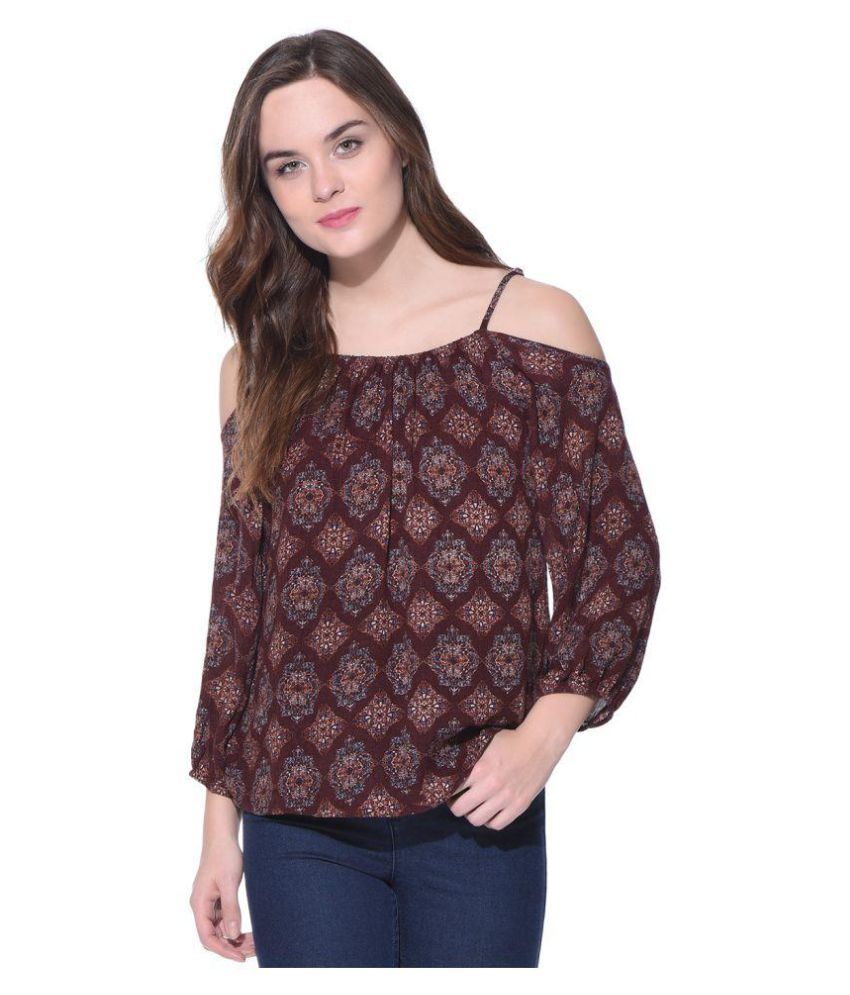     			Purys Rayon Regular Tops