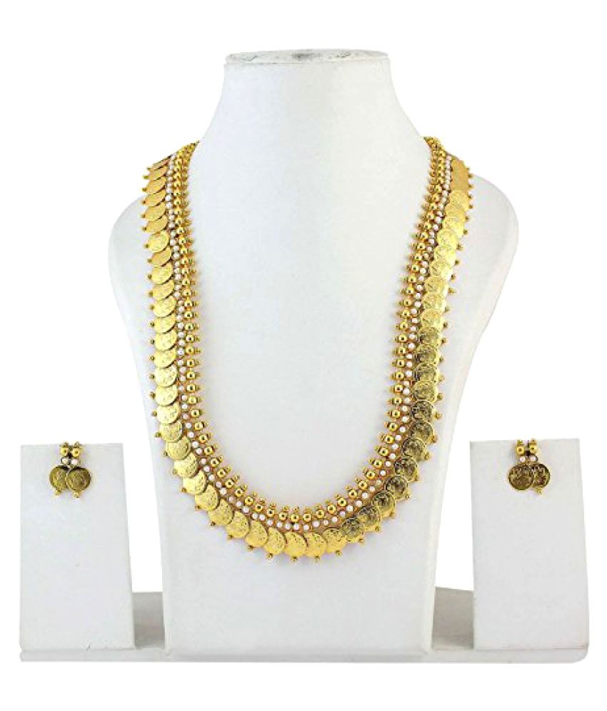     			YouBella Gold Plated Necklace Set