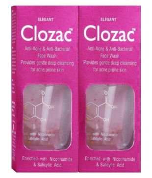 clozac face wash price