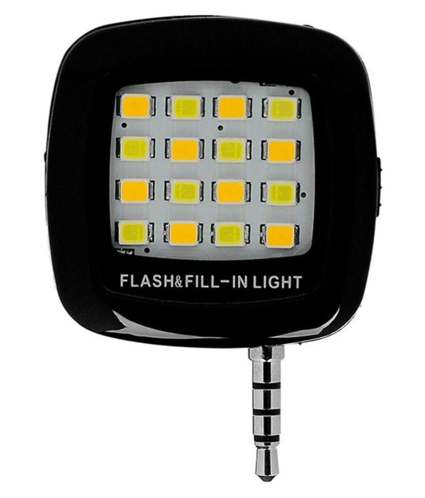     			Maxbell 16 LED Mobile Selfie Flash Light - Black