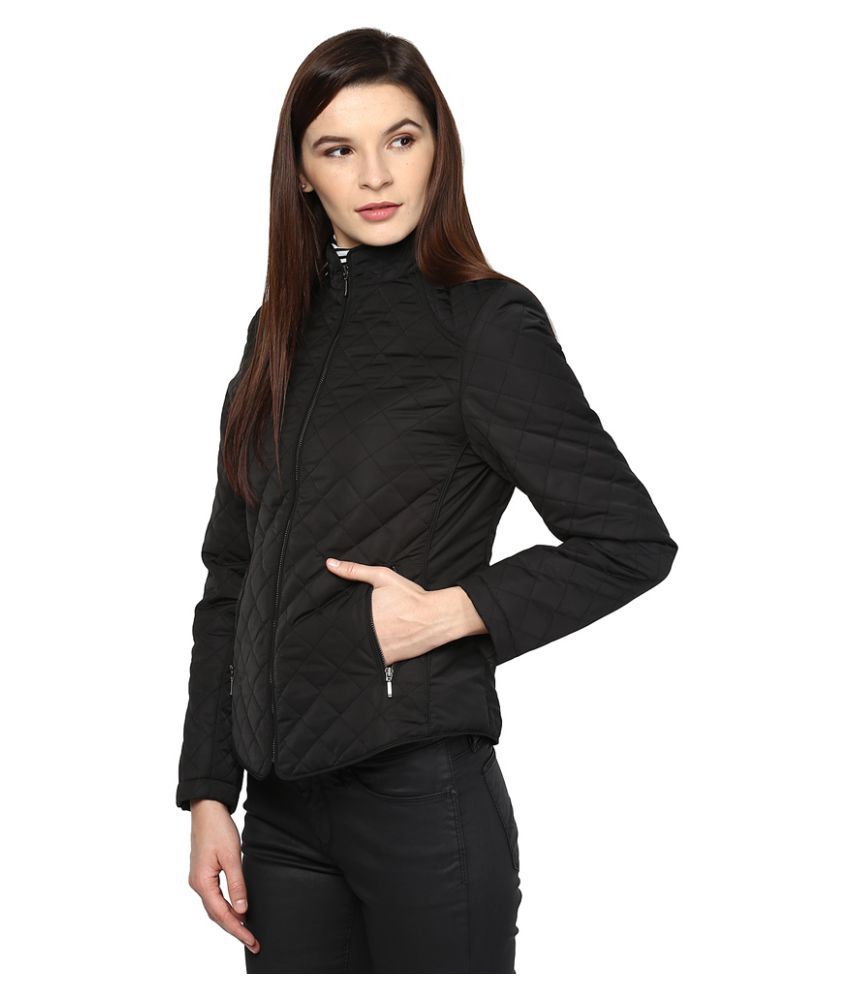 Buy Gipsy Black Polyester Blend Quiltted Jackets Online at Best Prices ...