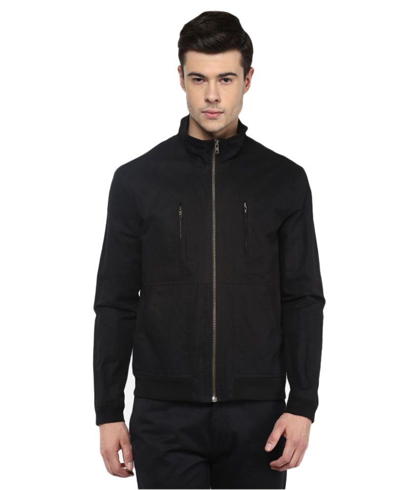 Giovani Black Casual Jacket - Buy 