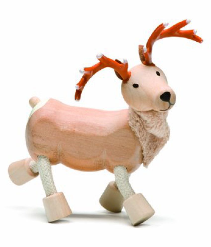 cuddly reindeer toy