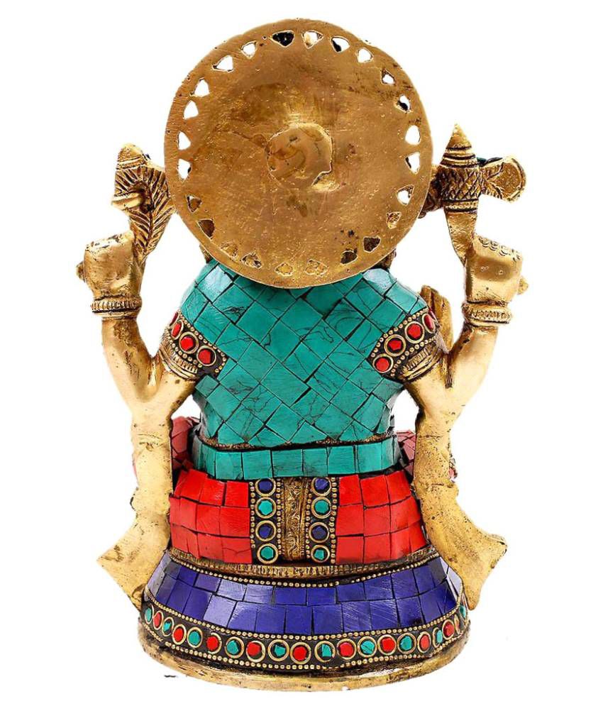 Creative Crafts Ganesha Brass Idol Buy Creative Crafts Ganesha Brass Idol At Best Price In 6052