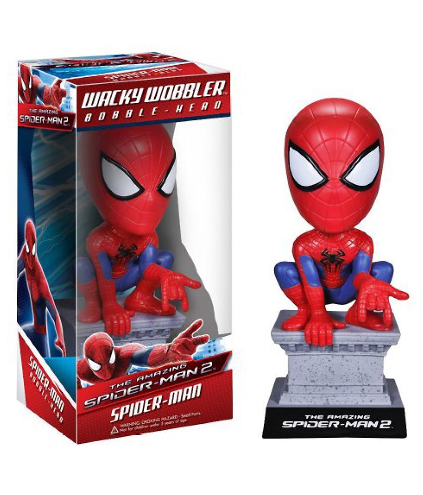 Spider-Man Bobble Head Figure: The Amazing Spider-Man 2 x Wacky Wobblers  Series - Buy Spider-Man Bobble Head Figure: The Amazing Spider-Man 2 x  Wacky Wobblers Series Online at Low Price - Snapdeal