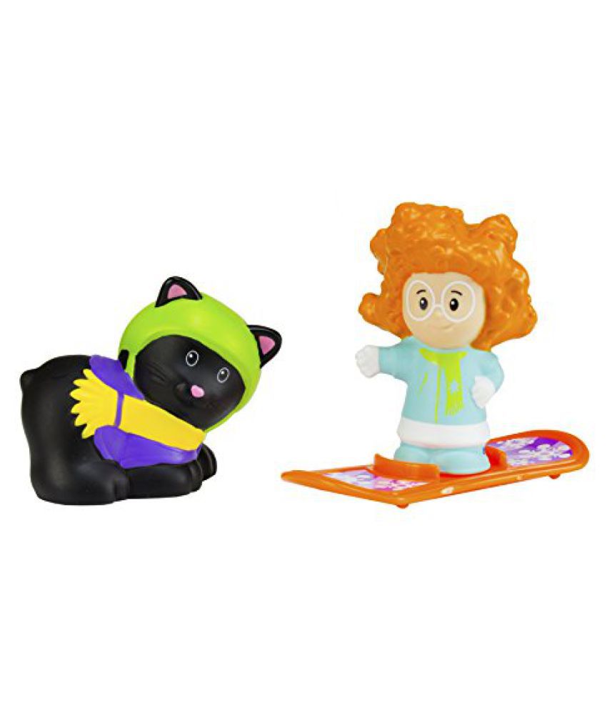 Fisher Price Little People - Sophie, Cat & Snowboard - Buy Fisher Price  Little People - Sophie, Cat & Snowboard Online at Low Price - Snapdeal