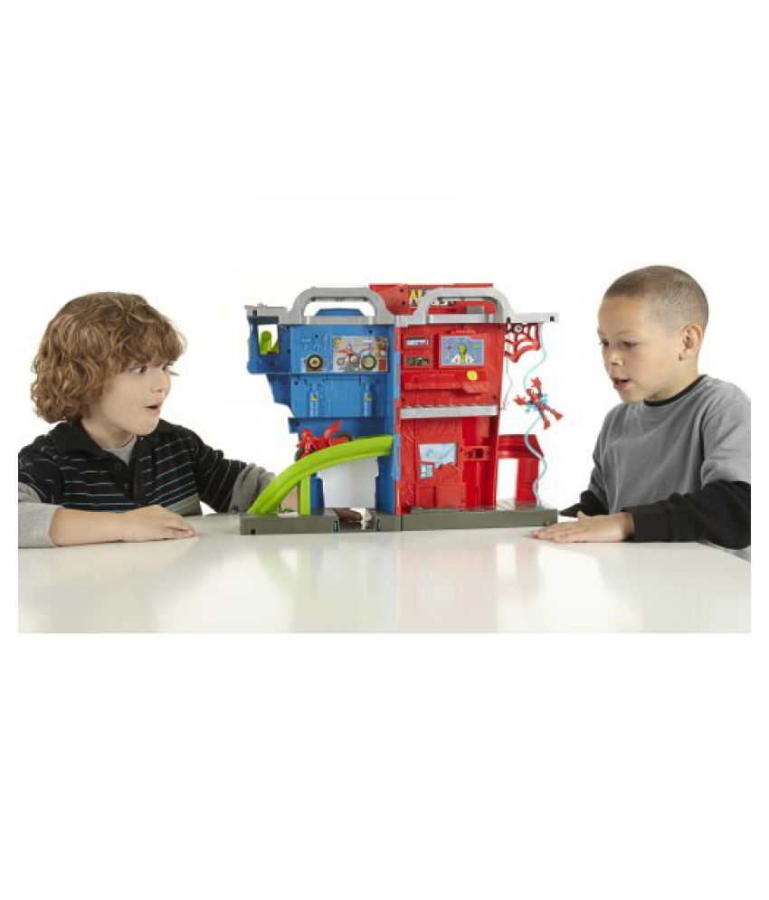 playskool spider man playset