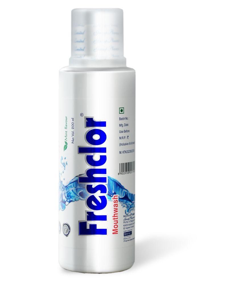 Freshclor Breath Freshener Liquid Mint 200 ml Buy Freshclor Breath