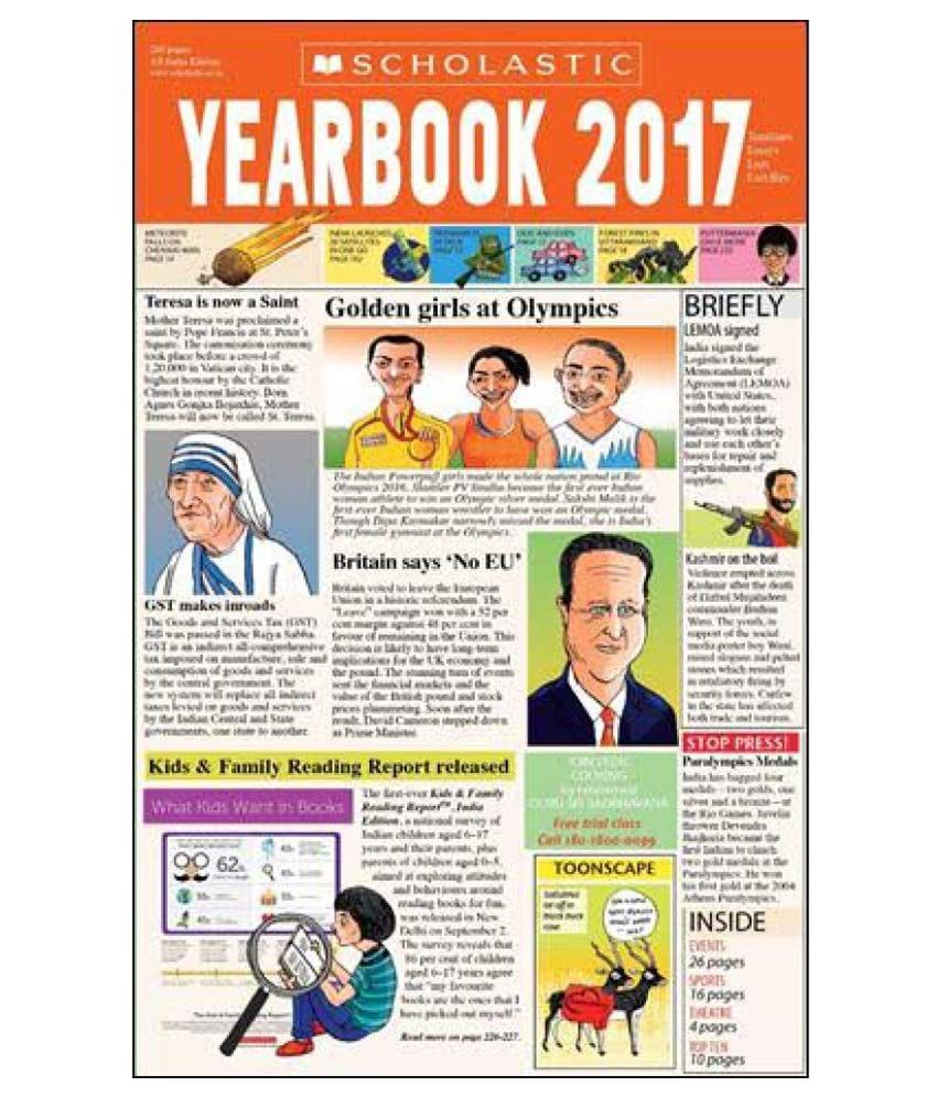 Scholastic Year Book 2017 Paperback English Buy