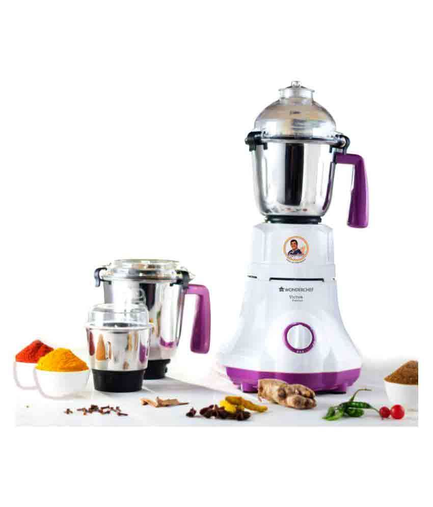 Wonderchef Victor Premium 750W Mixer 750 W 2 Jar Mixer Grinder Price in