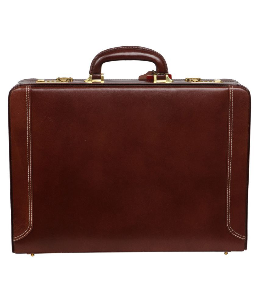 C Comfort Brown S Briefcase - Buy C Comfort Brown S Briefcase Online at ...